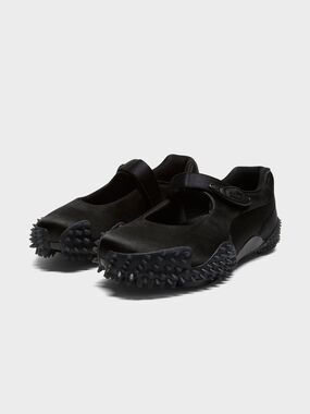 Puma Mostro Fey Black Satin Mary Jane Sneakers